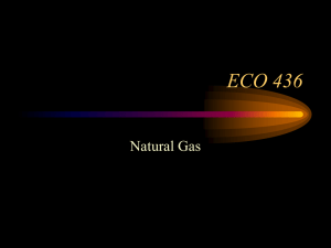ECO 436 Natural Gas