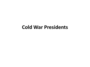 Cold War Presidents