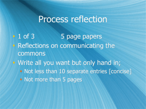 Process reflection