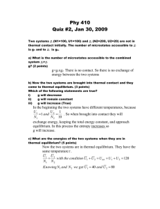 Phy 410 Quiz #2, Jan 30, 2009