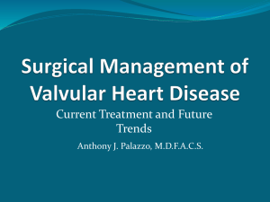 Current Treatment and Future Trends Anthony J. Palazzo, M.D.F.A.C.S.