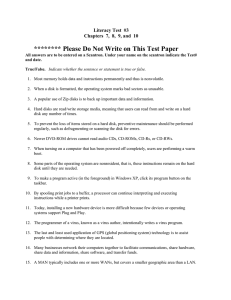 ******** Please Do Not Write on This Test Paper