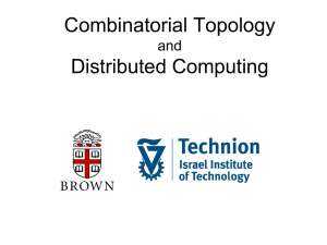 Combinatorial Topology Distributed Computing and