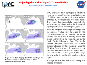 Projecting the Path of Japan’s Tsunami Debris