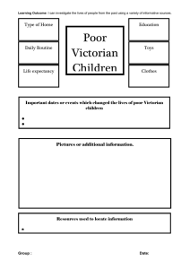 Poor Victorian Children
