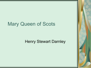 Mary Queen of Scots Henry Stewart Darnley