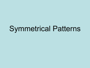 Symmetrical Patterns