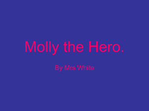 Molly the Hero. By Mrs White