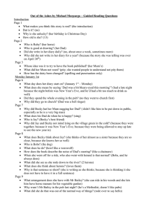Out of the Ashes by Michael Morpurgo – Guided Reading... Introduction Page 1