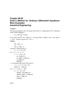 Chapter 08.02 More Examples Industrial Engineering