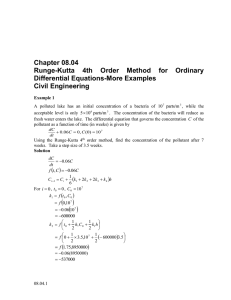 Chapter 08.04 Differential Equations-More Examples Civil Engineering