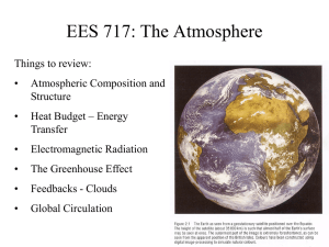 EES 717: The Atmosphere
