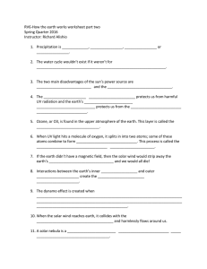 RV6-How the earth works worksheet part two Spring Quarter 2016