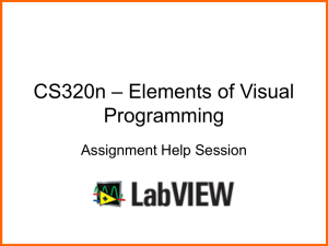 – Elements of Visual CS320n Programming Assignment Help Session