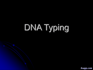 DNA Typing bsapp.com