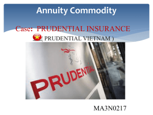 Annuity Commodity : MA3N0217 (