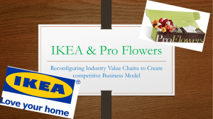 IKEA &amp; Pro Flowers Reconfiguring Industry Value Chains to Create