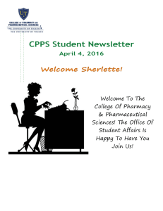 CPPS Student Newsletter