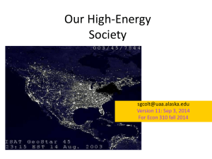 Our High-Energy Society  Version 11: Sep 3, 2014