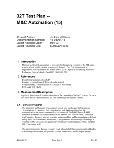 32T Test Plan -- M&amp;C Automation (15)