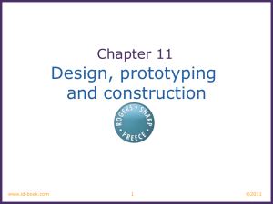 Design, prototyping and construction Chapter 11 ©2011