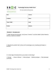 Technology Services Intake Form