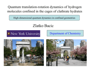 Quantum translation-rotation dynamics of hydrogen