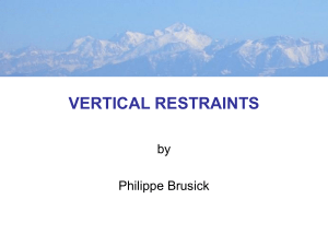 VERTICAL RESTRAINTS by Philippe Brusick