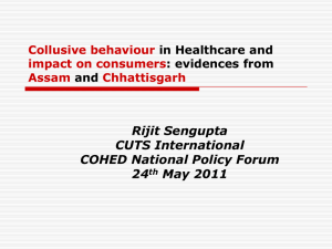 Rijit Sengupta CUTS International COHED National Policy Forum 24