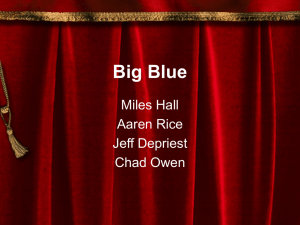 Big Blue Miles Hall Aaren Rice Jeff Depriest