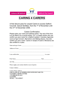 CARING 4 CARERS