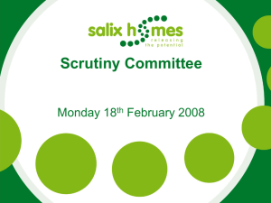 Scrutiny Committee Monday 18 February 2008 th