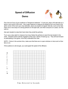 Speed of Diffusion Demo