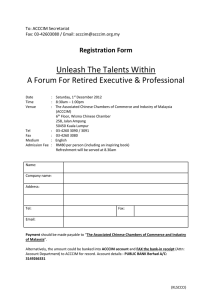 Unleash The Talents Within A Forum For Retired Executive &amp; Professional