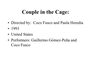 Couple in the Cage: