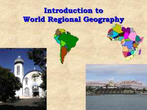 Introduction to World Regional Geography E.J. PALKA