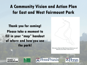 A Community Vision and Action Plan