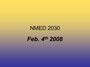 Feb. 4 2008 NMED 2030 th