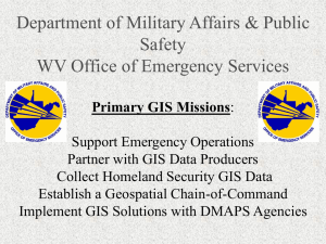 Department of Military Affairs &amp; Public Safety WV Office of Emergency Services