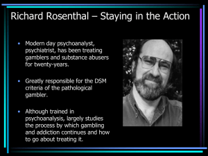 Richard Rosenthal – Staying in the Action