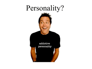 Personality?