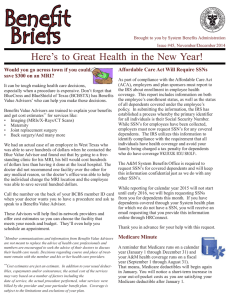 Benefit Briefs  Here’s  to Great  Health  in the New...