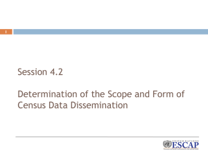Capacity Building Session 4.2 Determination of the Scope and Form of