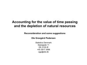 Accounting for the value of time passing Reconsideration and some suggestions
