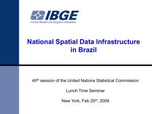 National Spatial Data Infrastructure in Brazil 40