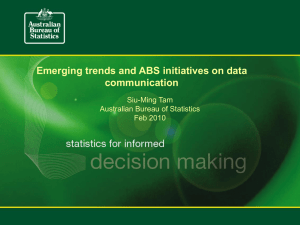 Emerging trends and ABS initiatives on data communication Siu-Ming Tam