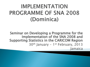 Seminar on Developing a Programme for the