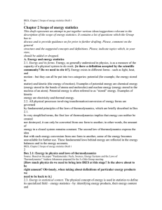 Chapter 2 Scope of energy statistics