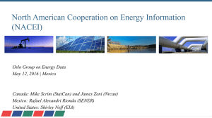 North American Cooperation on Energy Information (NACEI)