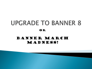 Banner MARCH MADNESS! Or